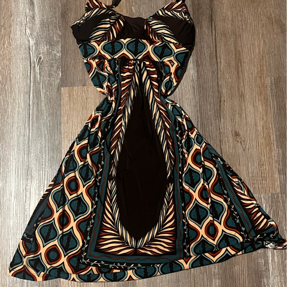 Spaghetti strap woman’s summer dress
